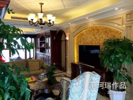 遂宁龙发装饰-金沙府150㎡欧式